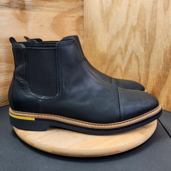 Cole Haan Mens York Chelsea WR Black Water Resistant Chukka Boots size 11.5 - Picture 1 of 11